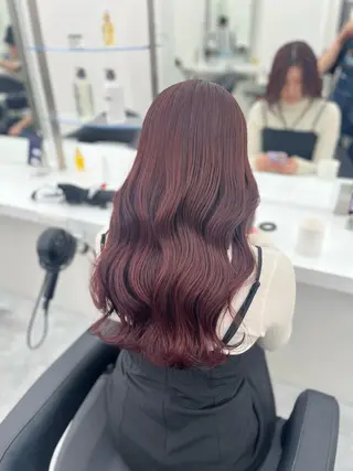 ロング カラー ヘアアレンジ 艶髪ハイトーン🫧 Kurehaのヘアスタイル