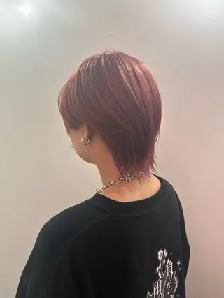 ショート カラー 高明度ハイトーン/ デザイン/莉音🧤のヘアスタイル