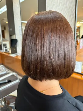 ミディアム カラー 亀山 来未のヘアスタイル