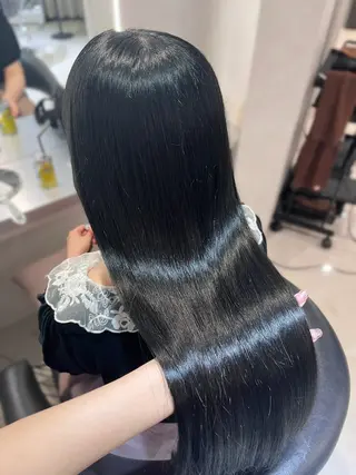 ロング カラー 韓国レイヤー×モテ髪 /MITSUKI🤍のヘアスタイル