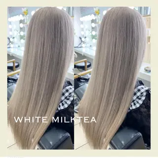 ロング カラー ヘアアレンジ 🦋 SHION 🦋のヘアスタイル