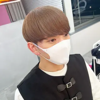 ショート カラー メンズ ELU. by stella所属・ELU.☁️ ARIのヘアスタイル