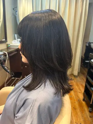 セミロング 🐱髪質改善/カット モデル あずさ🐱のヘアスタイル