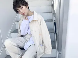 ショート カラー LITTY所属・レイヤー/髪質改善 /山永圭介のヘアスタイル