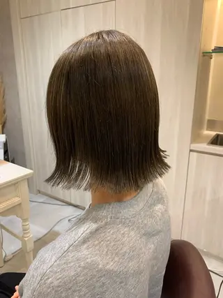 ミディアム カラー SALOWIN名古屋栄店所属・Yuuki🌷名古屋 栄 カラー/ボブのヘアスタイル