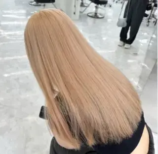 ロング カラー モテ髪💕ハイトーン yuriaのヘアスタイル