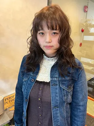 ロング レイヤー/暖色/ 髪質改善/永礼芳果のヘアスタイル