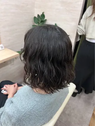 ミディアム パーマ 【モデル募集】 Shu🐼🎋のヘアスタイル