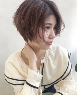 ショート カラー nakahara madokaのヘアスタイル