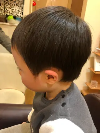 キッズ 本多 美羽のヘアスタイル