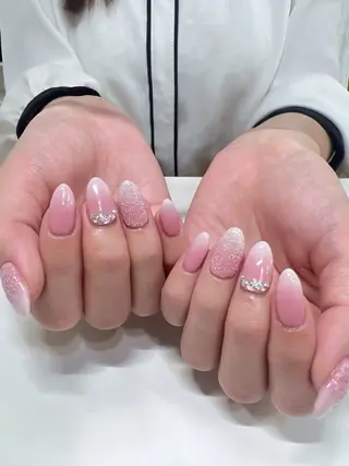 ミディアム B_Mila 水戸   萬城のネイルデザイン