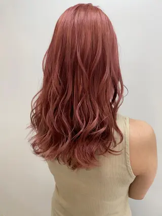 セミロング eL HAIR SALON なんば店所属・ブリーチカラー特化 /焼田貴明のヘアスタイル