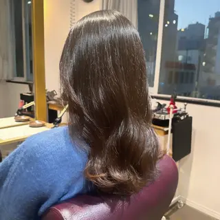 ロング カラー 艶カラー/ 透明感🩵Sakiのヘアスタイル