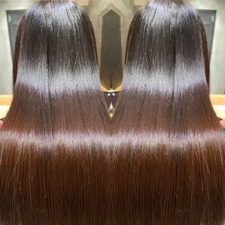 ロング ツバサ 髪質改善のヘアスタイル