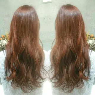 ロング カラー 🦋美髪/エクステ 🦋アベイクミのヘアスタイル