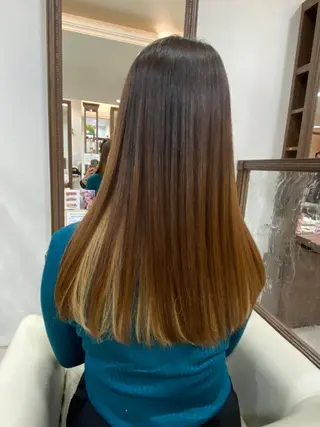 ロング ✨髪質改善・縮毛矯正 専門美容室マーベルのヘアスタイル