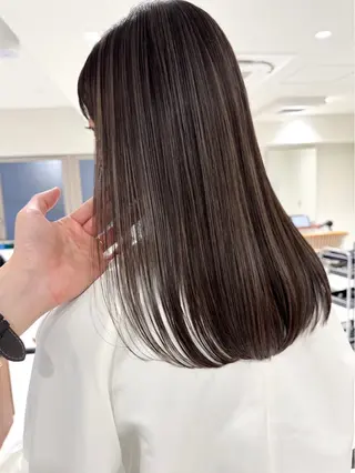セミロング 大塚 加奈恵のヘアスタイル