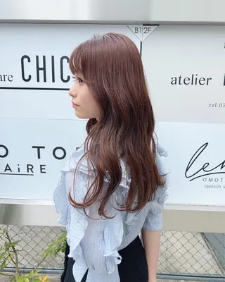 ロング 似合わせヘア🫶🏻 つきいてるみのヘアスタイル