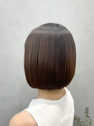 ショート 透明感カラー｡:* ナナカ🌦️のヘアスタイル