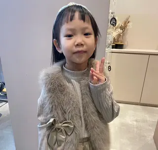 キッズ HARUKI  MINATO Japan広島紙屋町店所属・hmj紙屋町店 脊戸智志のヘアスタイル