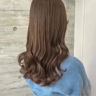 セミロング カラー ParveMix 🩶🫧入江 香名のヘアスタイル