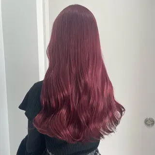 ロング 盛れる暖色🎀ガーリ ーヘア🎀きっかのヘアスタイル