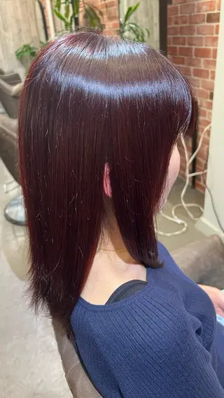ミディアム カラー りこ (Rico)のヘアスタイル