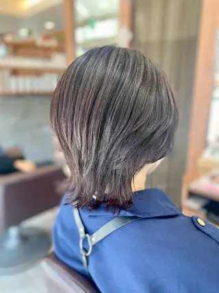 ショート 加藤 実穂のヘアスタイル