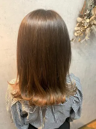 カラー 大島 千怜のヘアスタイル