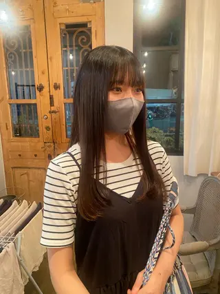 ロング レイヤーカット/ ダブルカラー/櫻井のヘアスタイル