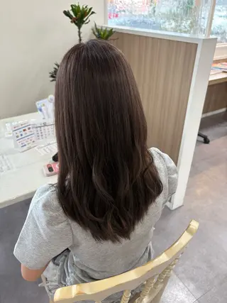 ロング 高橋 真歩のヘアスタイル