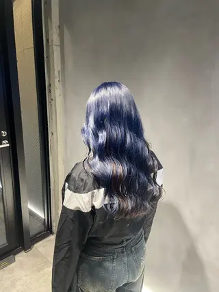 カラー 暖色/ハイトーン/ カラー/HBLのヘアスタイル