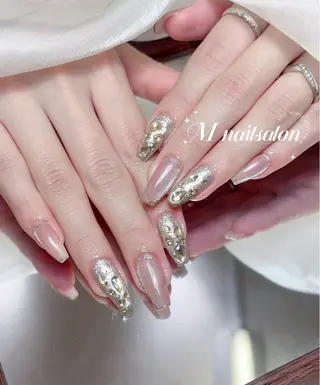 ネイル M🌷nail 長さだし専門店のネイルデザイン