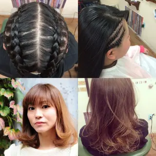 ミディアム kou艶髪師色髪師 こう 艶髪師色髪師のヘアスタイル