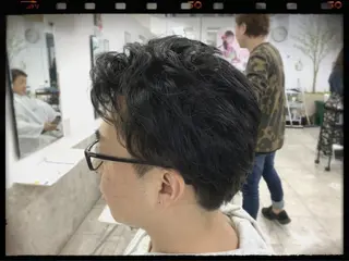 パーマ メンズ 相武台ショート特化 💐川崎希💐のヘアスタイル