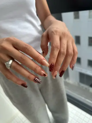 ネイル icoinail所属・大谷 紗彩のネイルデザイン