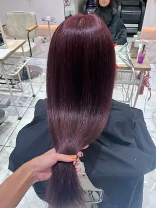 ロング カラー ∴Sanae. ∴ トータルビューティーのネイルデザイン