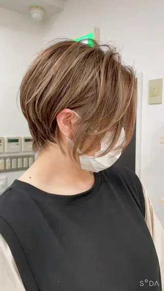 ショート gisele所属・小山 一之のヘアスタイル