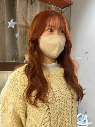 ロング カラー 暖色カラー/レイヤー 🌙 オノユリカのヘアスタイル