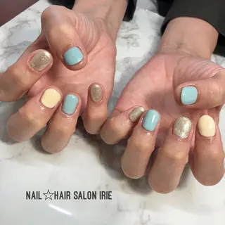 ネイル Hair salon Irie所属・與儀 知佳のネイルデザイン