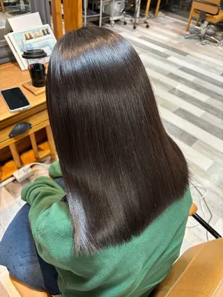ロング col 　asahikawa所属・岡本樹一/髪質改善 縮毛矯正/カラー🍁のヘアスタイル