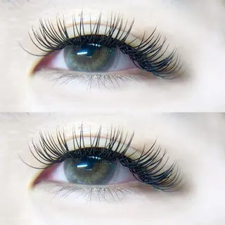 マツエク・マツパ Hairmake3 eyes Momoのマツエク・マツパデザイン