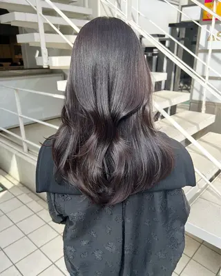 セミロング カラー ハイトーン/ブリーチ 💙みずき💙のヘアスタイル