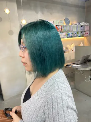 ショート カラー qulim所属・前橋 姫奈のヘアスタイル