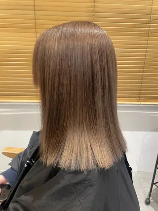 セミロング カラー PRINTEMPS by flammeum 大和店所属・🪼flammeum 宮﨑 瑠華のヘアスタイル