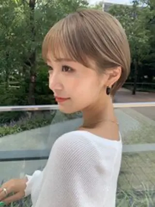 ショート Asumi 髪質改善のヘアスタイル