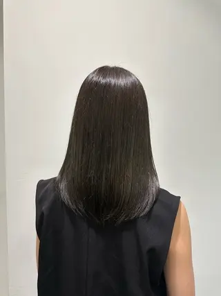 ミディアム カラー 山野愛子美容室銀座所属・銀座YUKINA🌙 カラーブリーチ🩷のヘアスタイル