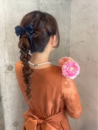 ロング ヘアアレンジ Reve resort所属・美髪× ヘアセット✨Araiのヘアスタイル