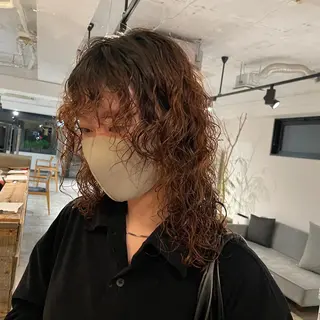 ミディアム パーマ 実力派スタイリストの 完全無料パーマのヘアスタイル