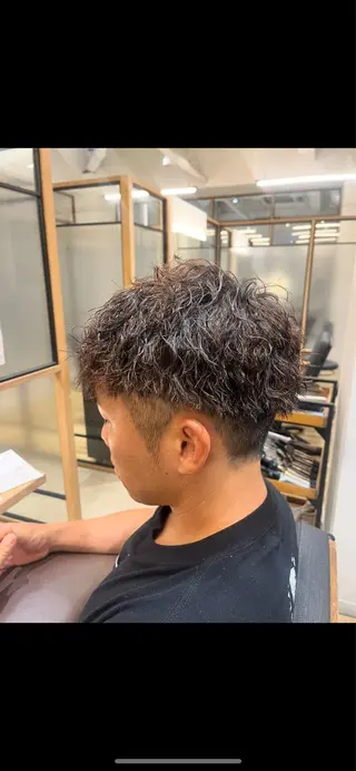 ショート メンズ あらいしほ /メンズカットのヘアスタイル